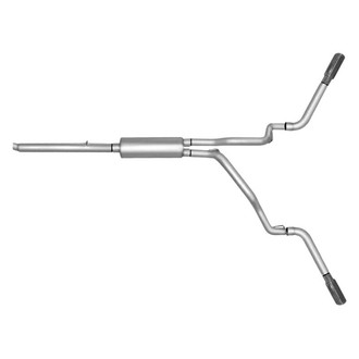 Gibson® - Extreme Dual™ Stainless Steel Cat-Back Exhaust System with Split Side Exit