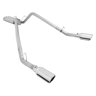 Gibson® - Split Rear™ Stainless Steel Cat-Back Exhaust System with Split Rear Exit