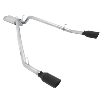 Gibson® - Black Elite™ Stainless Steel Cat-Back Exhaust System with Split Rear Exit