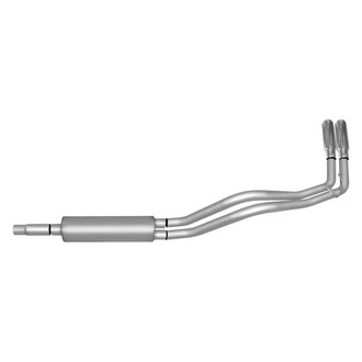Gibson® - Dual Sport™ Stainless Steel Cat-Back Exhaust System with Dual Side Exit