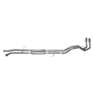Gibson® - Dual Sport™ Stainless Steel Cat-Back Exhaust System with Dual Side Exit