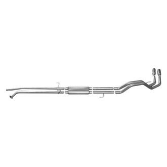 Gibson® - Dual Sport™ Stainless Steel Cat-Back Exhaust System with Dual Side Exit