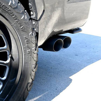 Gibson® - Black Elite™ Stainless Steel Dual Sport Cat-Back Exhaust System with Dual Side Exit