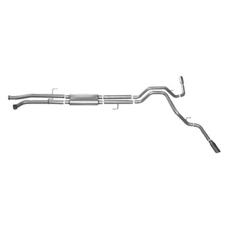 Gibson® - Extreme Dual™ Stainless Steel Cat-Back Exhaust System with Split Side Exit