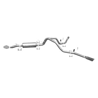 Gibson® - Extreme Dual™ Stainless Steel Cat-Back Exhaust System with Split Side Exit