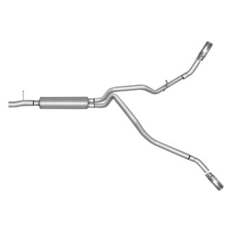 Gibson® - Extreme Dual™ Stainless Steel Cat-Back Exhaust System with Split Side Exit