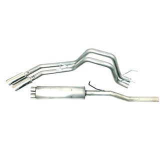 Gibson® - Dual Sport™ Stainless Steel Cat-Back Exhaust System with Dual Side Exit
