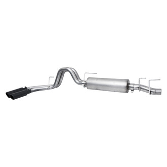Gibson® - Black Elite™ Stainless Steel Dual Sport Cat-Back Exhaust System with Dual Side Exit