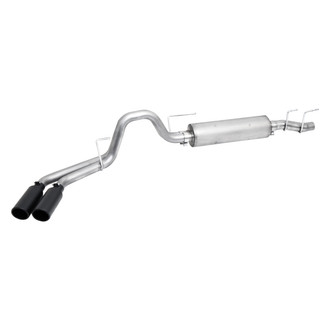 Gibson® - Black Elite™ Stainless Steel Dual Sport Cat-Back Exhaust System with Dual Side Exit