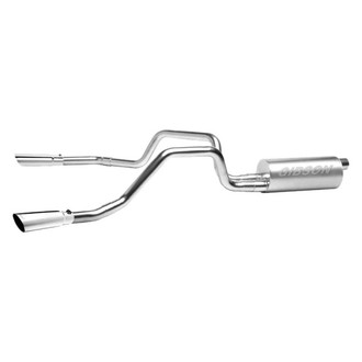 Gibson® - Split Rear™ Stainless Steel Cat-Back Exhaust System with Split Rear Exit