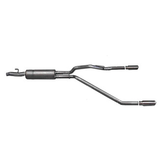 Gibson® - Split Rear™ Stainless Steel Cat-Back Exhaust System with Split Side Exit