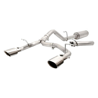 Gibson® - Split Rear™ Stainless Steel Cat-Back Exhaust System with Split Rear Exit