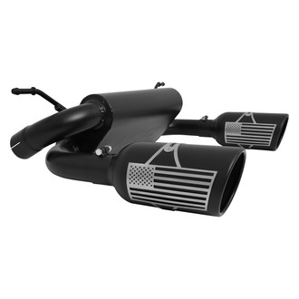 Gibson® - Patriot Series™ Stainless Steel Cat-Back Exhaust System with Split Rear Exit
