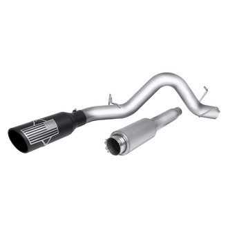 Gibson® - Patriot Series™ Stainless Steel Cat-Back Exhaust System with Single Rear Exit