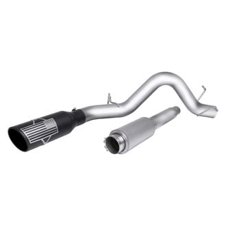 Gibson® - Patriot Series™ Stainless Steel Cat-Back Exhaust System with Single Rear Exit