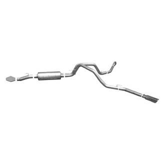 Gibson® - Extreme Dual™ Aluminized Steel Cat-Back Exhaust System with Split Side Exit