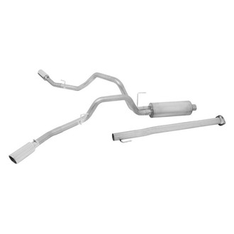 Gibson® - Extreme Dual™ Aluminized Steel Cat-Back Exhaust System with Split Side Exit