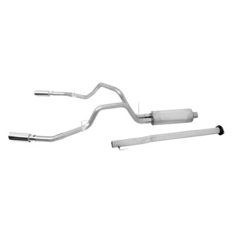 Gibson® - Split Rear™ Aluminized Steel Cat-Back Exhaust System with Split Rear Exit