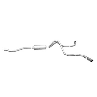 Gibson® - Extreme Dual™ Aluminized Steel Cat-Back Exhaust System with Split Side Exit