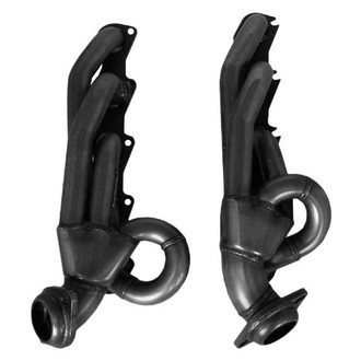 Gibson® - Performance Stainless Steel Polished Short Tube Exhaust Headers
