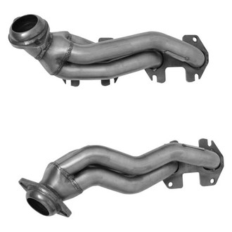 Gibson® - Performance Stainless Steel Polished Short Tube Exhaust Headers