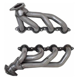 Gibson® - Performance Stainless Steel Polished Short Tube Exhaust Headers