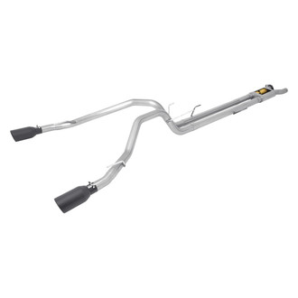 Gibson® - Split Rear™ Stainless Steel Cat-Back Exhaust System with Split Rear Exit