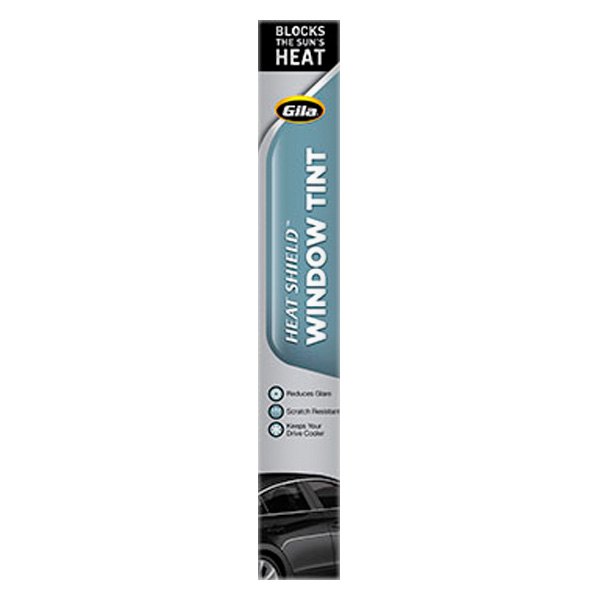 Gila® - Heat Shield Series 2' x 6.5' Super Limo Black Window Tint, 5% VLT