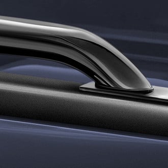 Go Rhino® - Black Stake Pocket Bed Rails