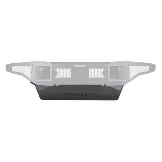 Go Rhino® - Rockline™ Black Front Bumper Skid Plate