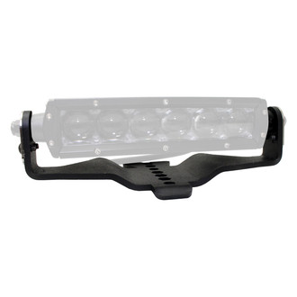 Go Rhino® - Black Textured Galvanized Steel Hood Hinge Mounts for 2x6" Single row LED Light Bars