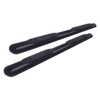 Go Rhino® - 4" 1000 Series Cab Length Black Oval Side Steps