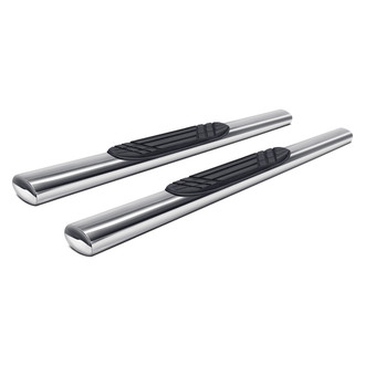 Go Rhino® - 4" OE Xtreme Cab Length Polished Oval Side Steps
