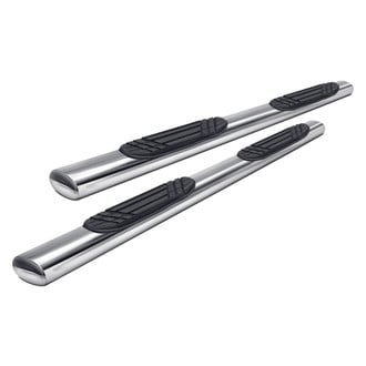 Go Rhino® - 4" OE Xtreme Cab Length Polished Oval Side Steps
