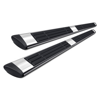 Go Rhino® - 6" OE Xtreme Cab Length Polished Oval Side Steps