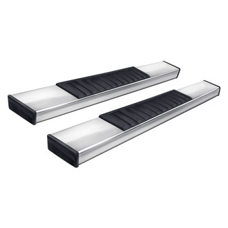 Go Rhino® - 6" OE Xtreme II Cab Length Polished Rectangular Side Steps