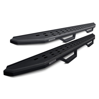 Go Rhino® - 7.5" RB20 Cab Length Black Running Boards