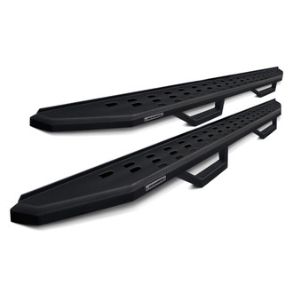 Go Rhino® - 7.5" RB20 Cab Length Black Running Boards