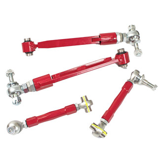 Godspeed Project® - Rear Adjustable Spherical Bearing Camber/Toe Arm Kit