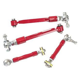 Godspeed Project® - Rear Adjustable Spherical Bearing Camber/Toe Arm Kit