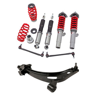 Godspeed Project® - 2-Pc Mono-RS Front and Rear Coilover Kit