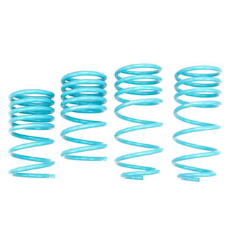 Godspeed Project® - 1.5" x 1.5" Traction-S™ Front and Rear Performance Lowering Springs