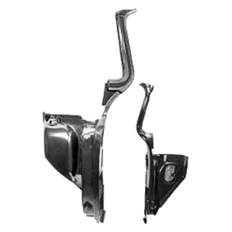 Goodmark® - Front Upper Driver Side Body A-Pillar Panel