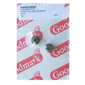 Goodmark® - Upper Tailgate Bumpers