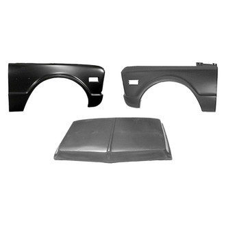Goodmark® BNDL-208701 - 3-Piece (Hood Panel, Front Driver and Passenger Side Fender)
