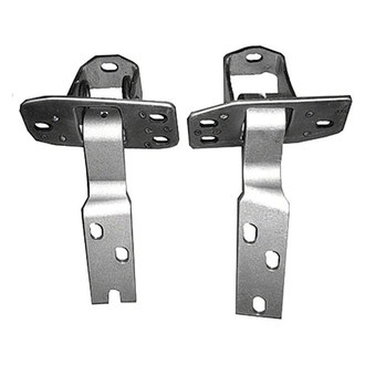 Goodmark® - Upper and Lower Passenger Side Door Hinge Set
