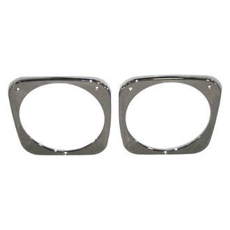 Goodmark® - Driver and Passenger Side Headlight Bezel Set