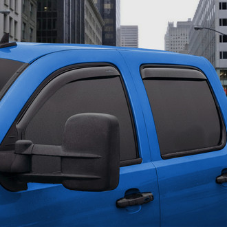 Goodyear Accessories - In-Channel Smoke Front and Rear Side Window Deflectors
