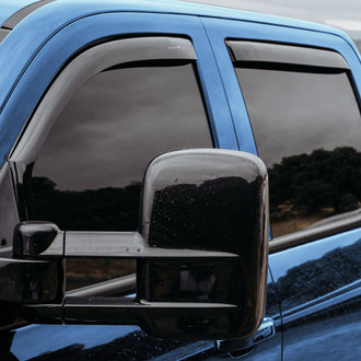 Goodyear Accessories - In-Channel Smoke Front and Rear Side Window Deflectors
