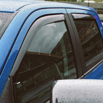 Goodyear Accessories - In-Channel Smoke Front and Rear Side Window Deflectors